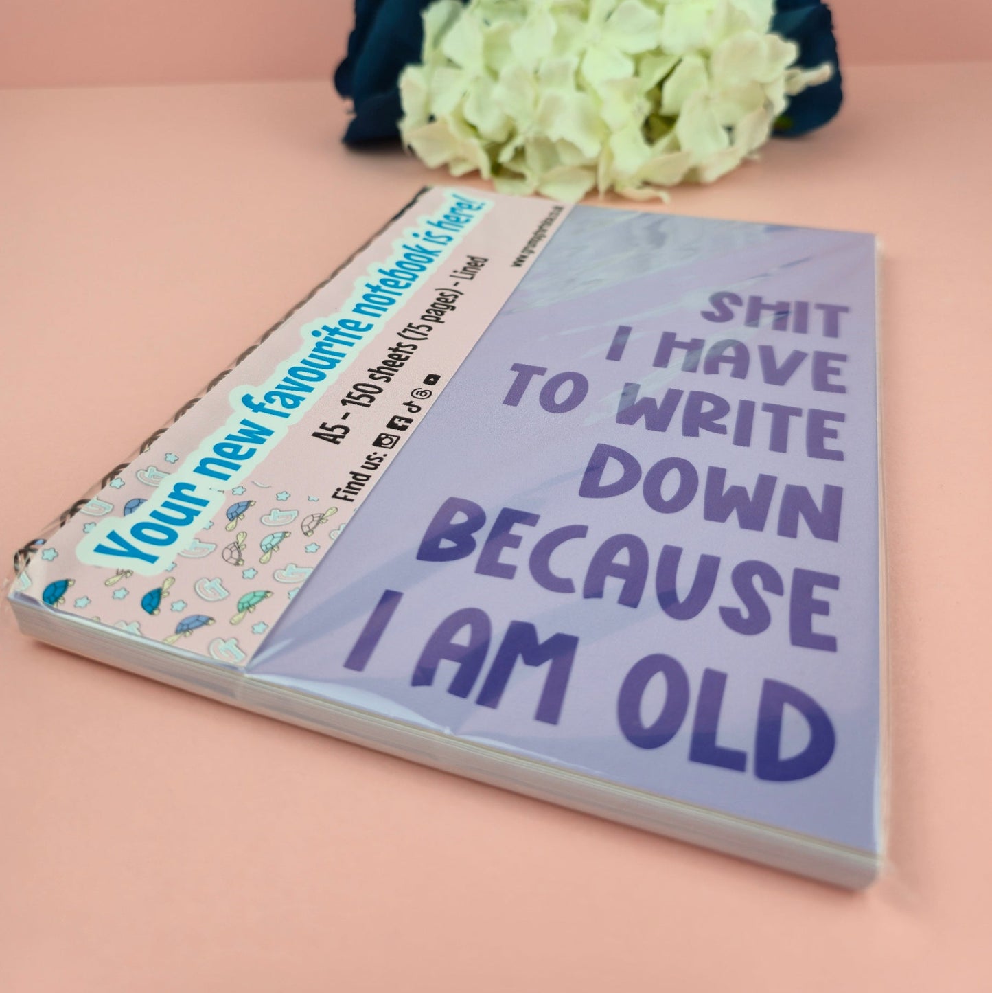 Spiral Notebooks | Shit I have to Write Down Notebook | Lined Journal | Gift |