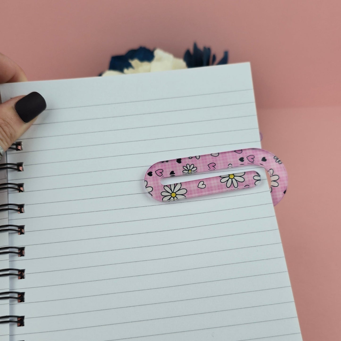 Jumbo Paperclip - Lilac Library - Planner - Reader - Gift