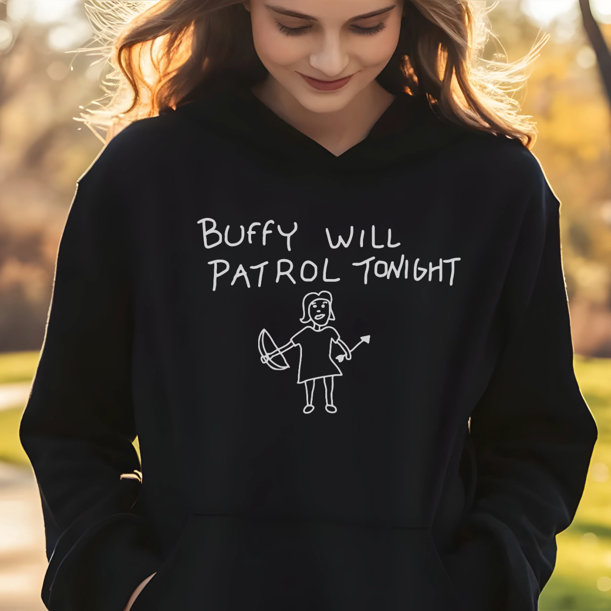 B.T.V.S Buffy will Patrol tonight Hoodie