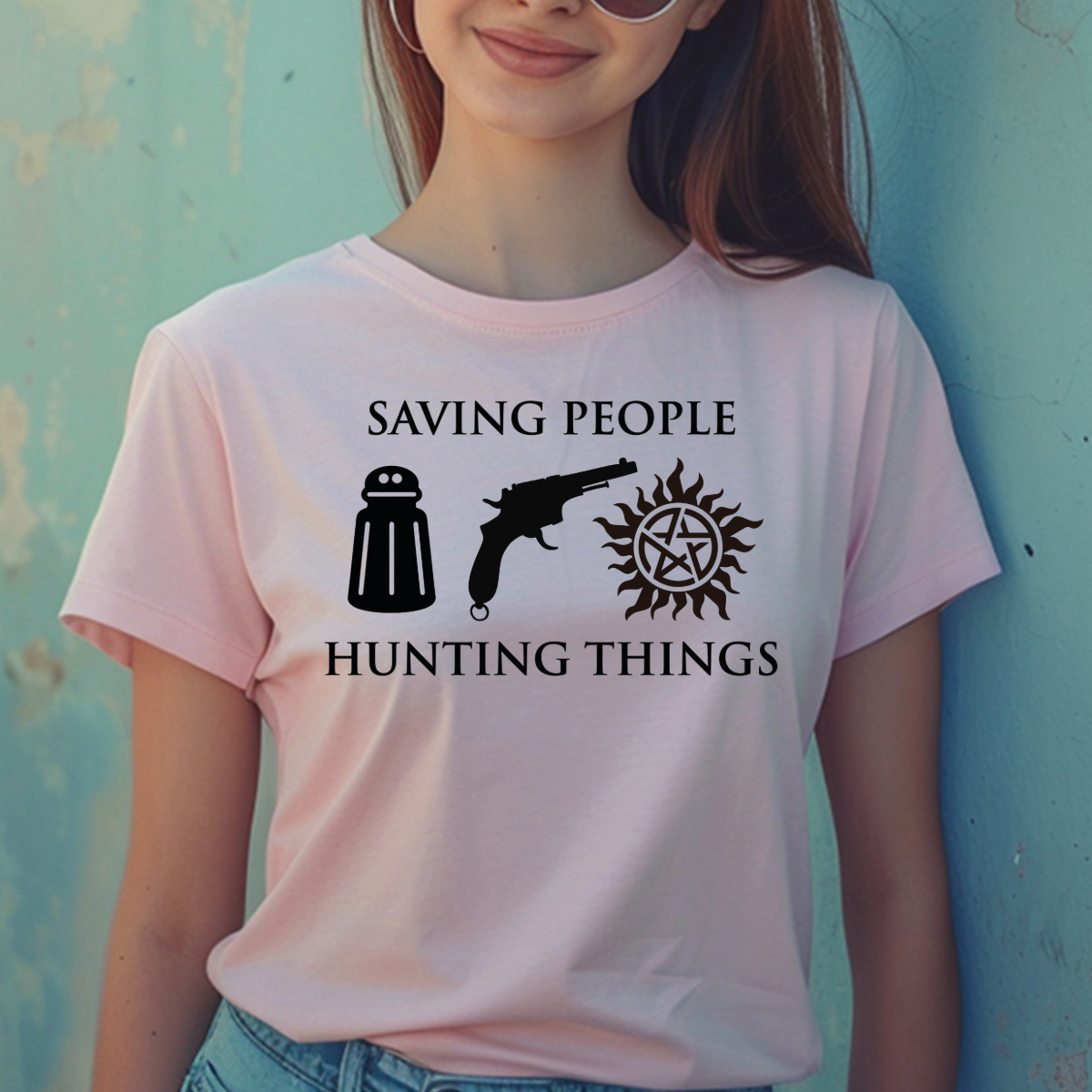 SPN Saving People Hunting Things T-Shirt