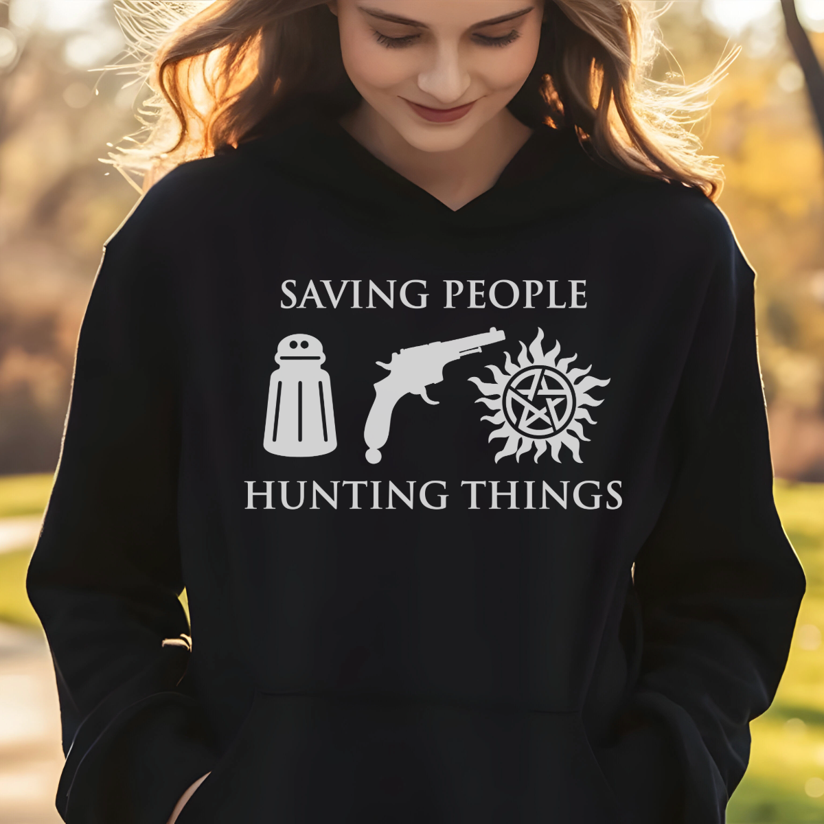SPN Saving People Hunting Things Hoodie
