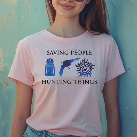 SPN Saving People Hunting Things T-Shirt