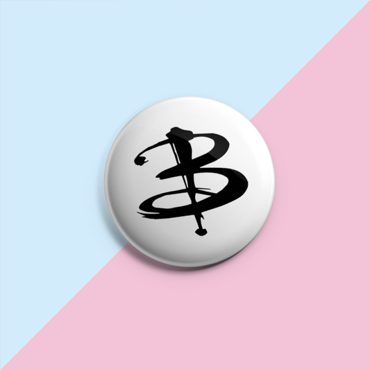 BTVS B - Button Badge