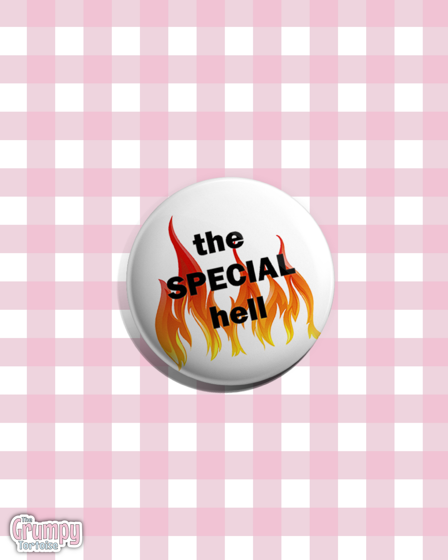 Firefly “Special Hell” Pin Badge | Sci-Fi Fandom Accessory | Serenity Inspired Button Badge Gift