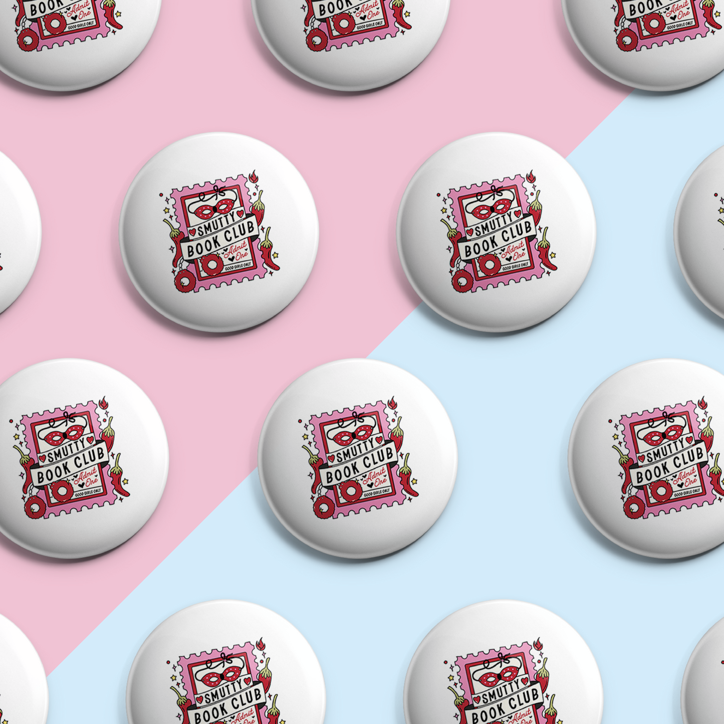 Smutty Book Club - Pin Badge