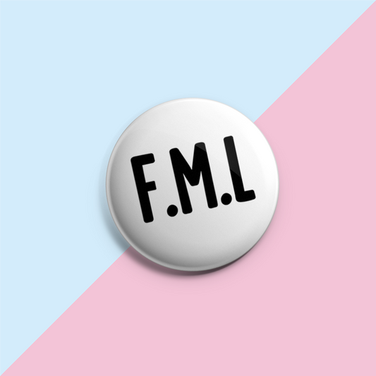 F.M.L - Pin Badge