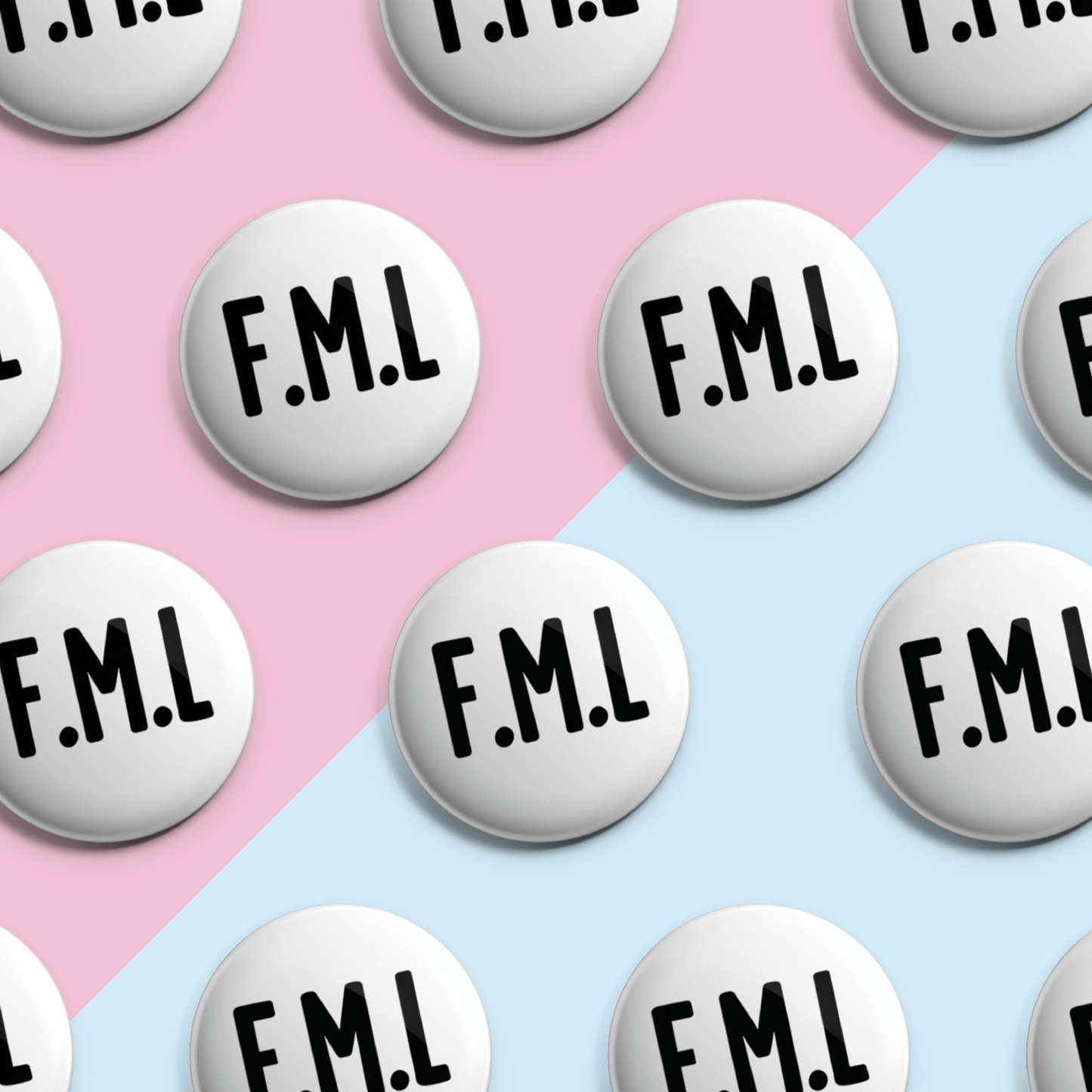 F.M.L - Pin Badge