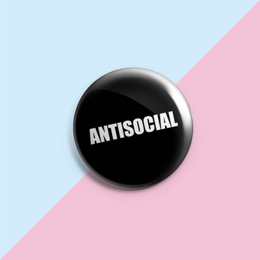 Antisocial - Pin Badge
