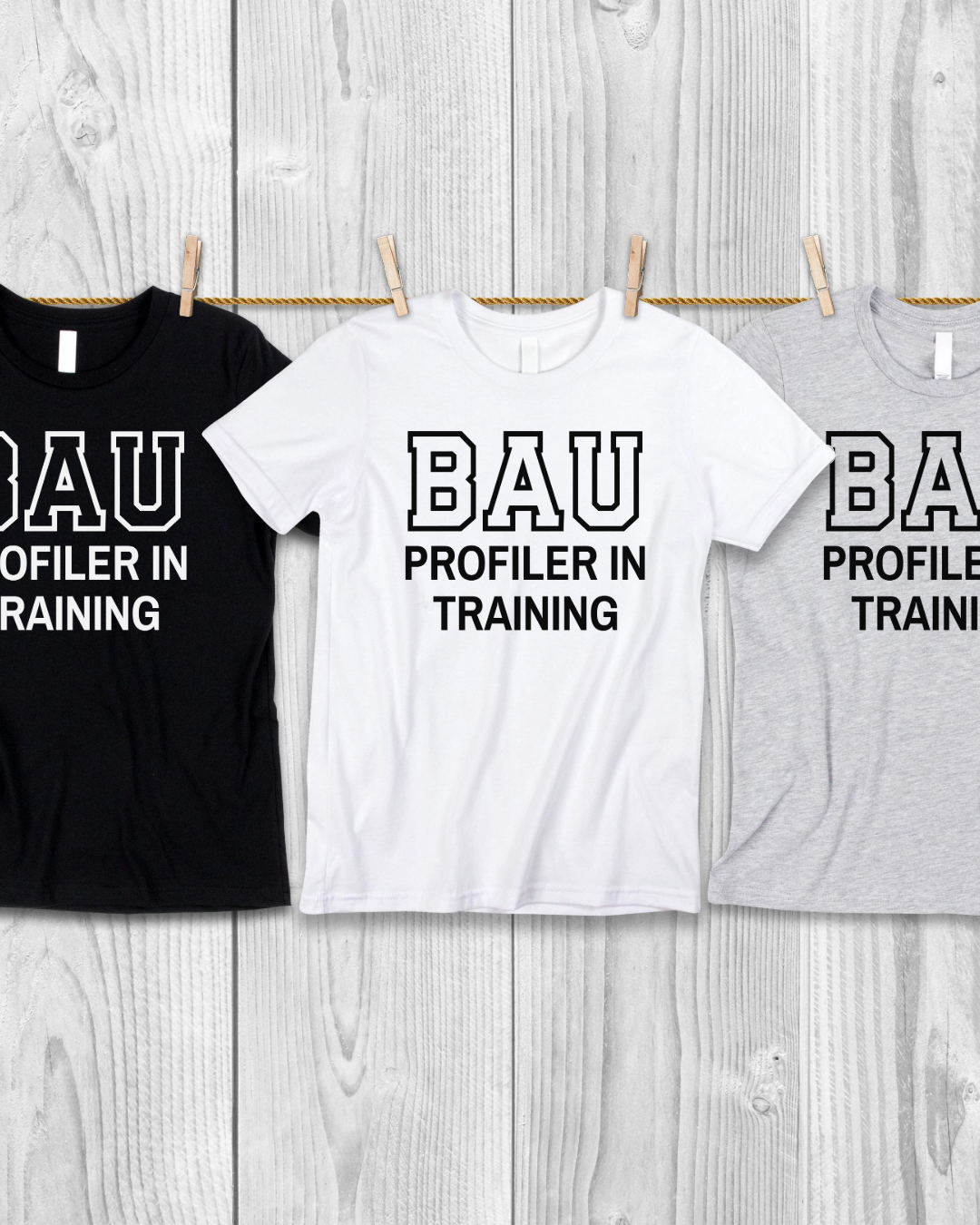 Profiler in Training Baby & Kids T-shirt | Geeky Kids Clothes | Alternative Kids Gift | Funny Kids gift for Criminal Minds Fans
