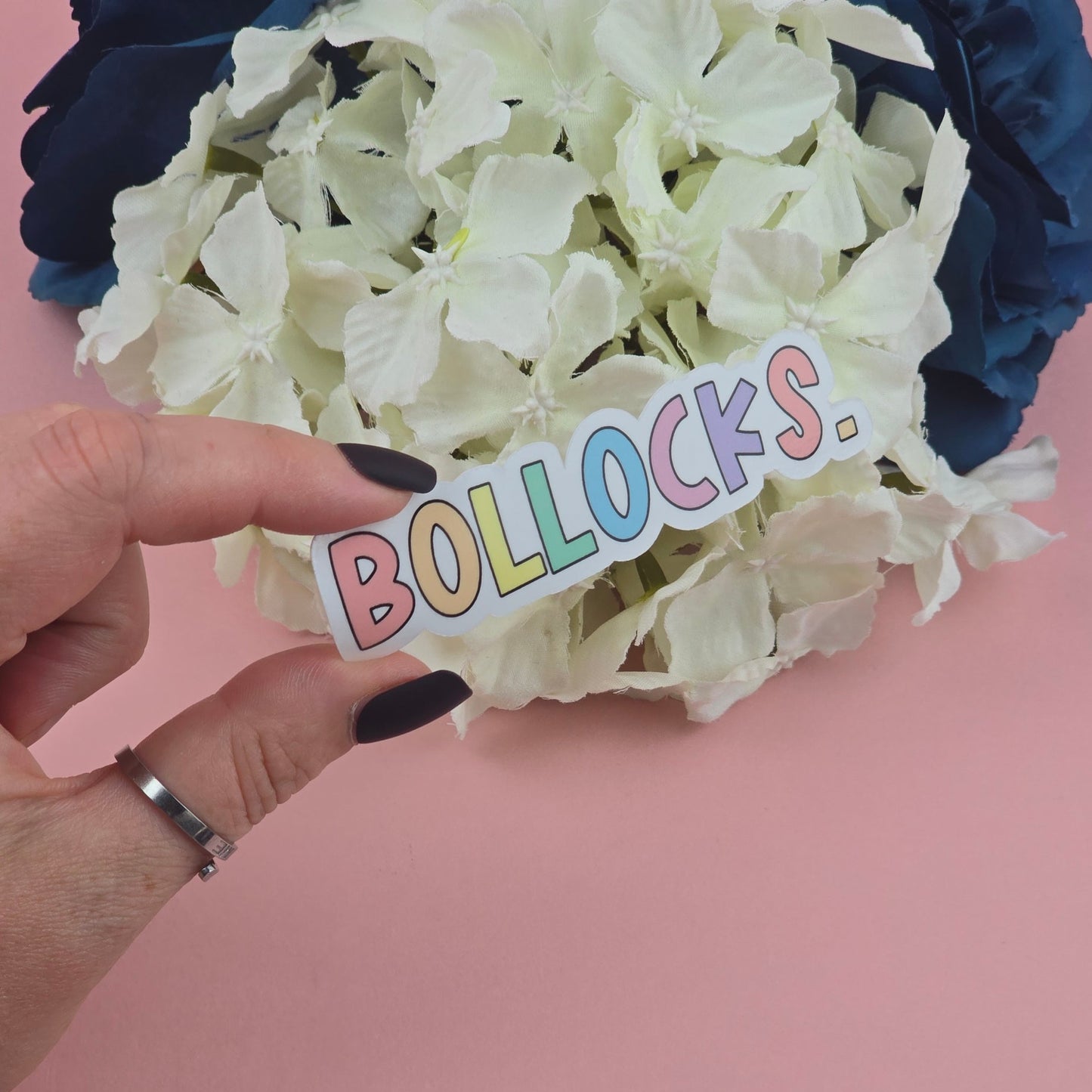 Bollocks Sweary Die Cut Sticker