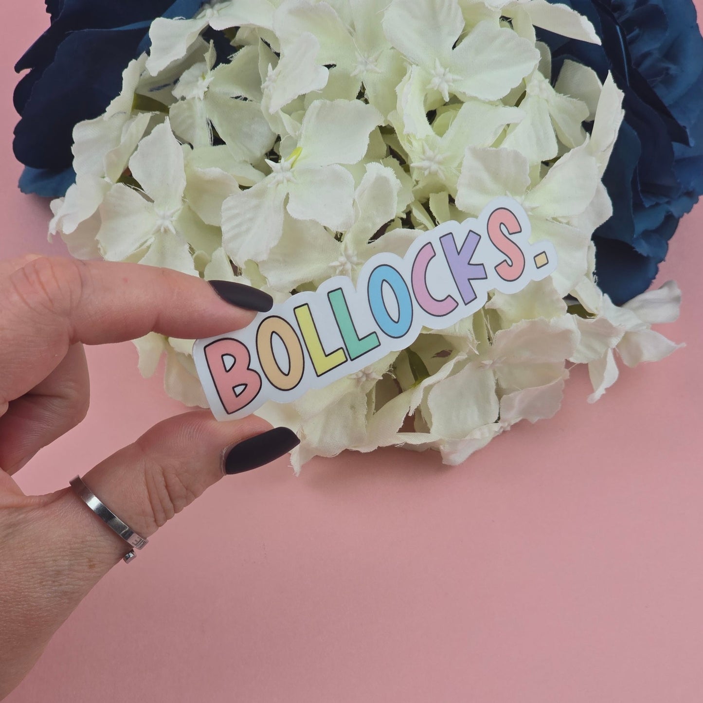 Bollocks Sweary Die Cut Sticker