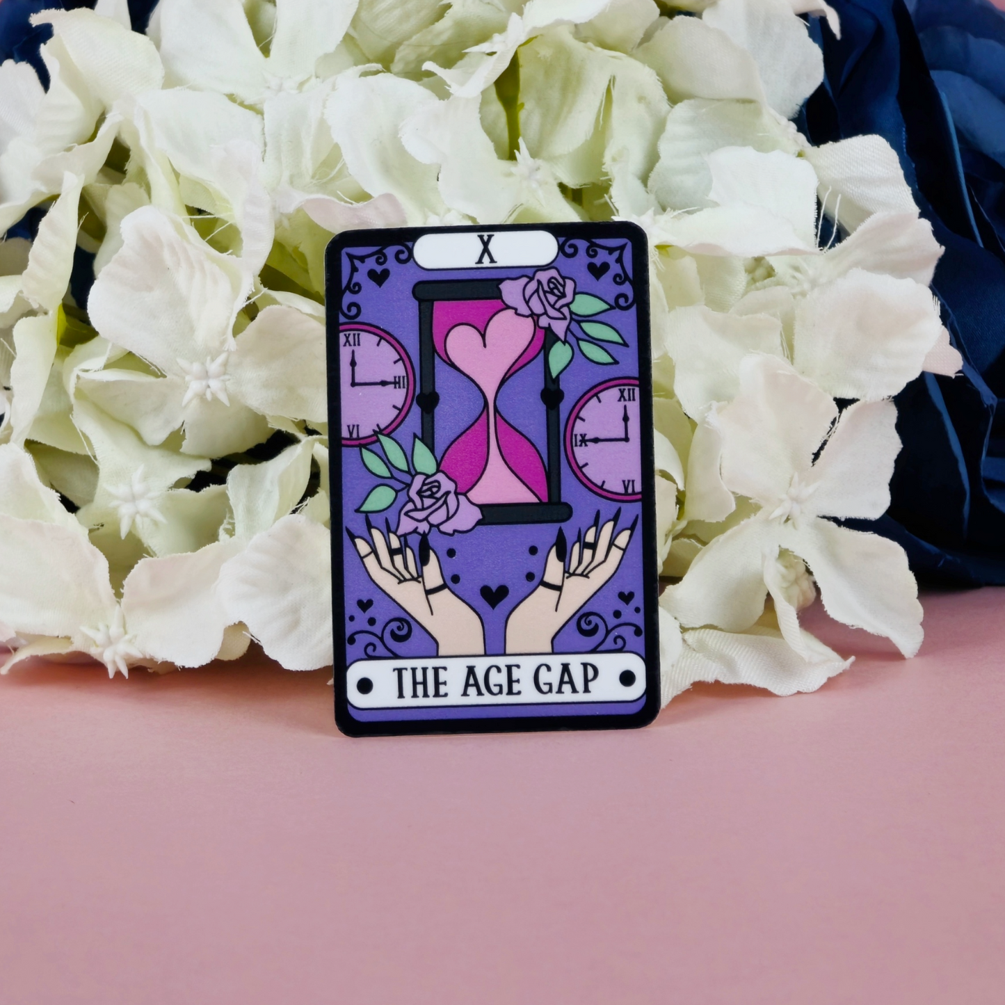 The Age Gap Tarot Card Waterproof Sticker