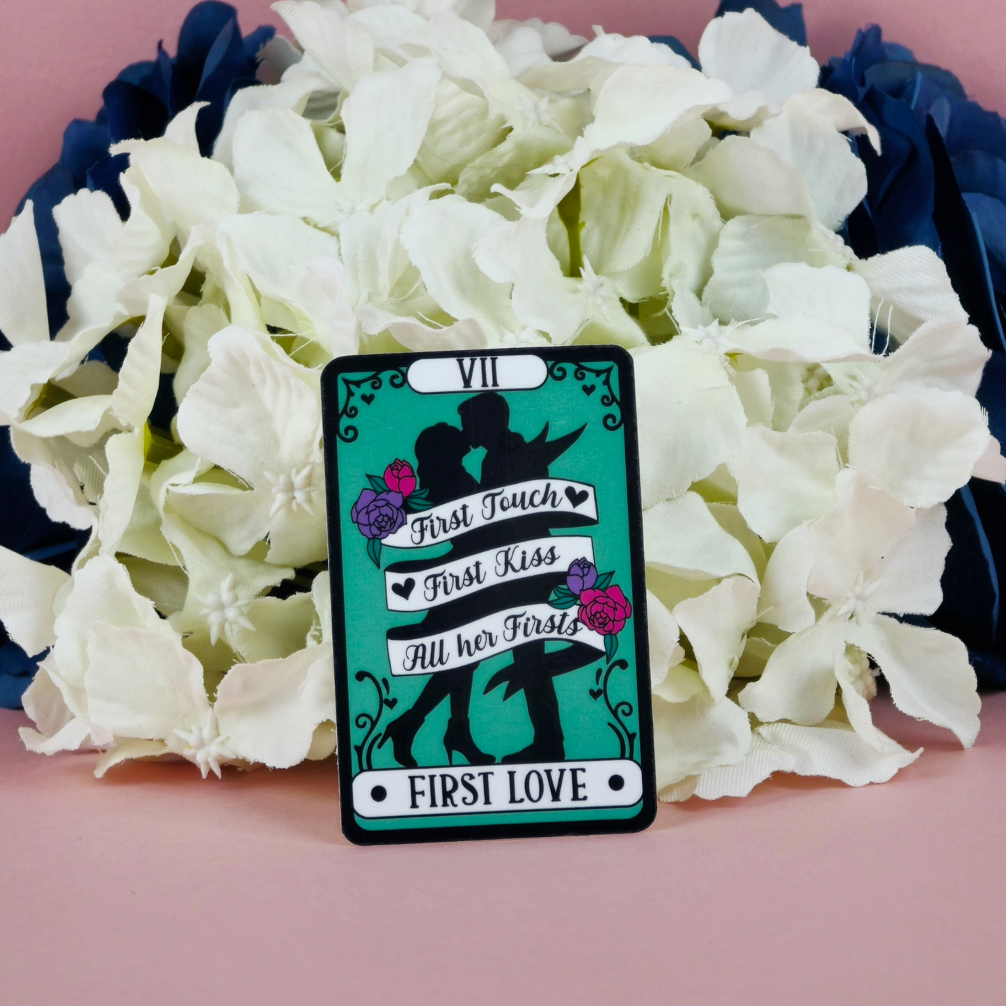 First Love Tarot Card Waterproof Sticker