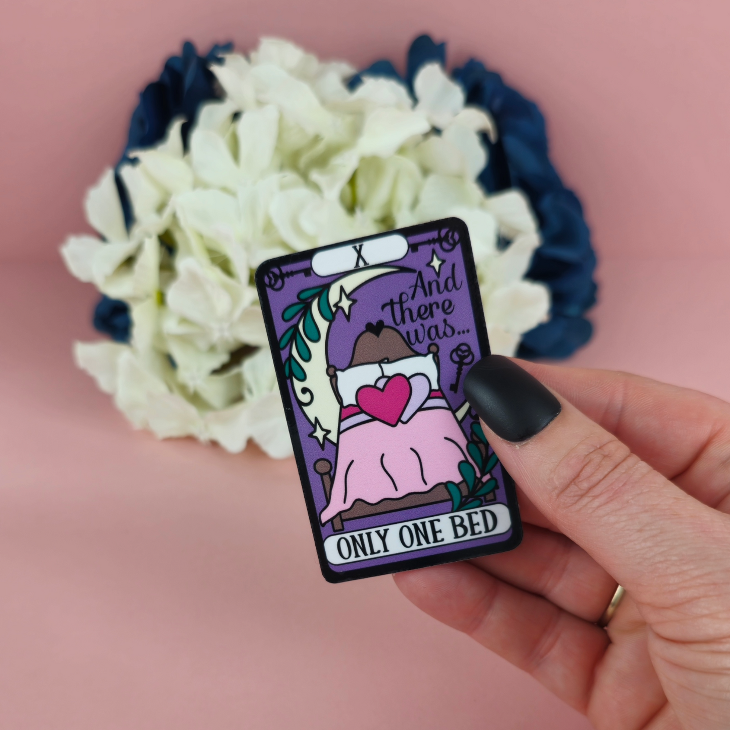 Only One Bed Tarot Card Waterproof Sticker