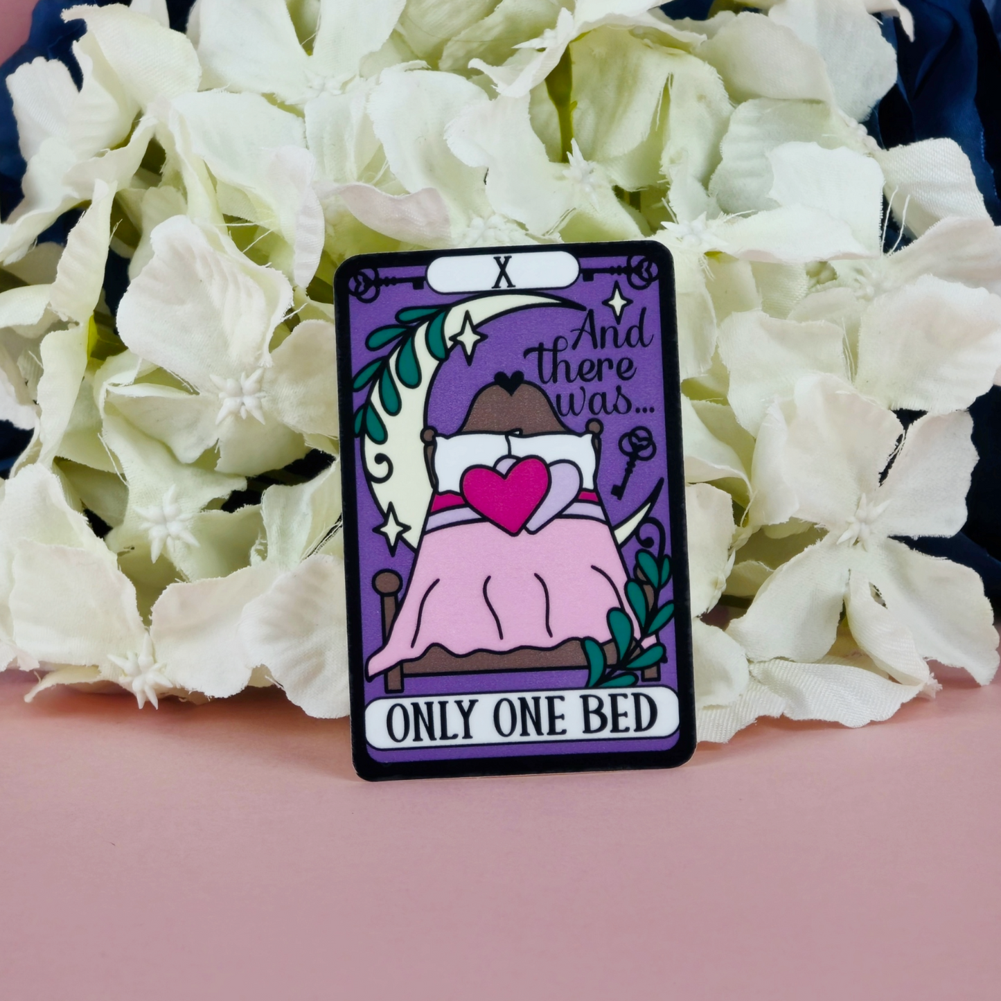 Only One Bed Tarot Card Waterproof Sticker