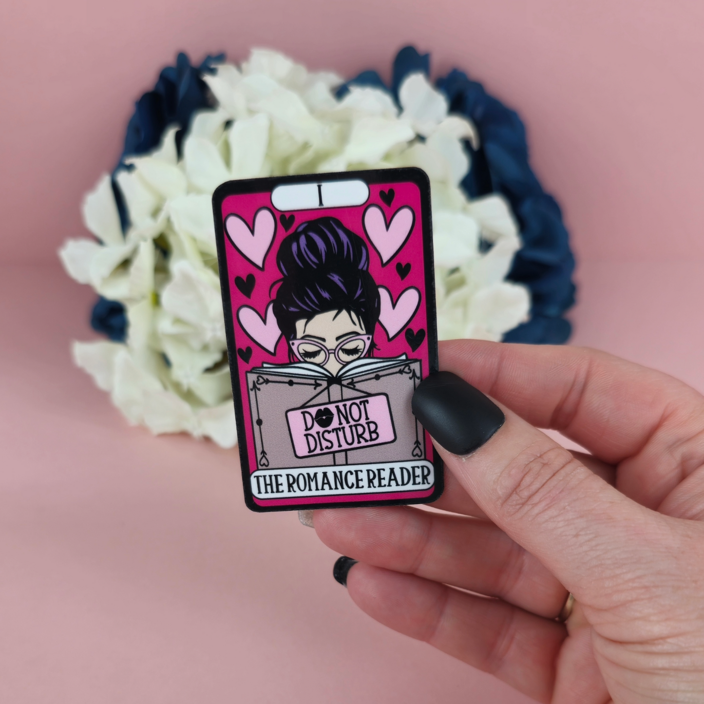 The Romance Reader Tarot Card Waterproof Sticker