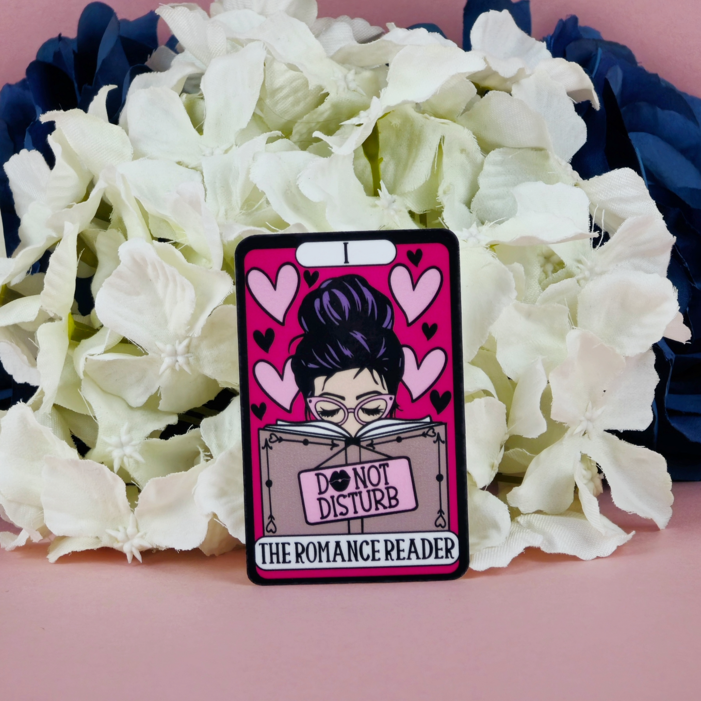 The Romance Reader Tarot Card Waterproof Sticker