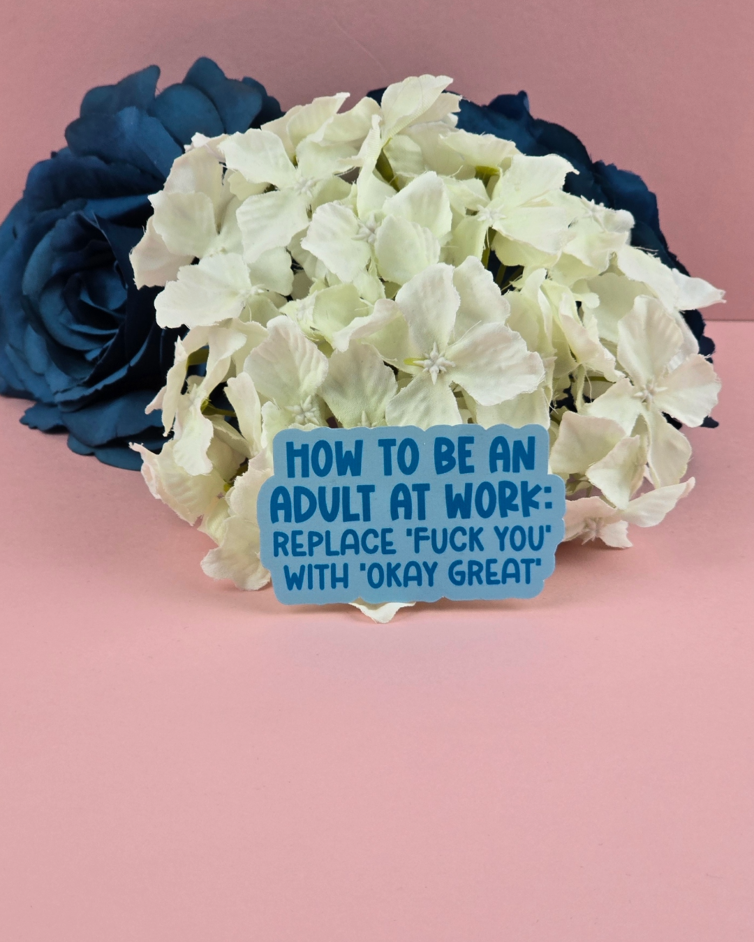 Waterproof Sticker - How to be an adult at work - Sarcastic Sticker - Funny Sticker - Sassy