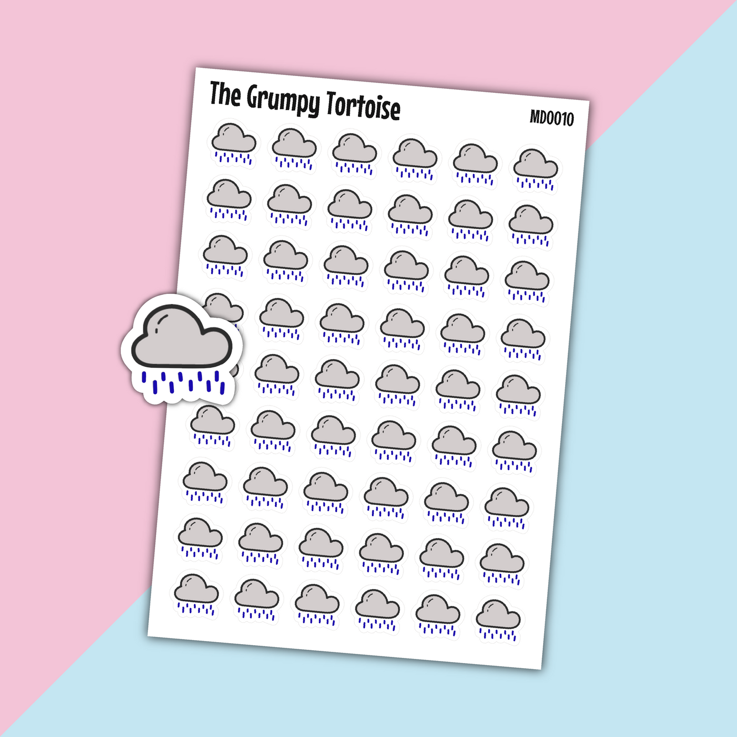 Weather Mini Doodle Stickers