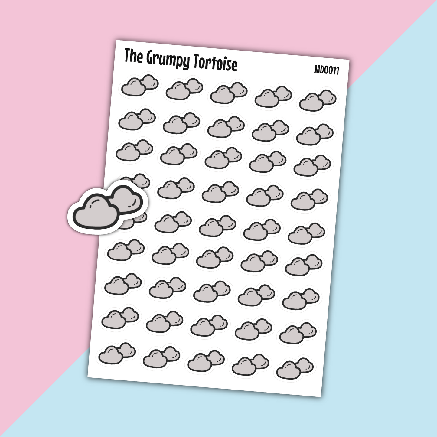 Weather Mini Doodle Stickers