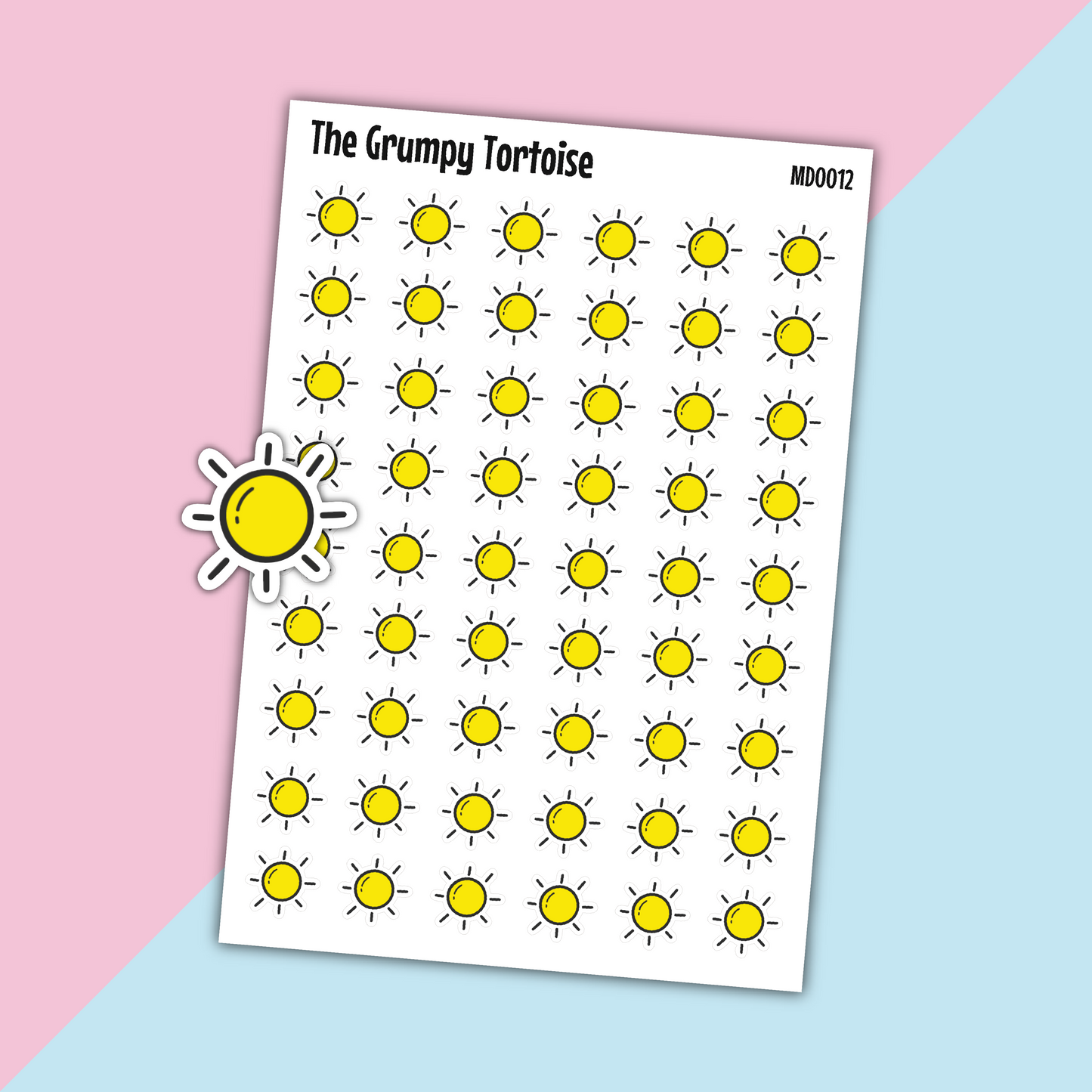Weather Mini Doodle Stickers
