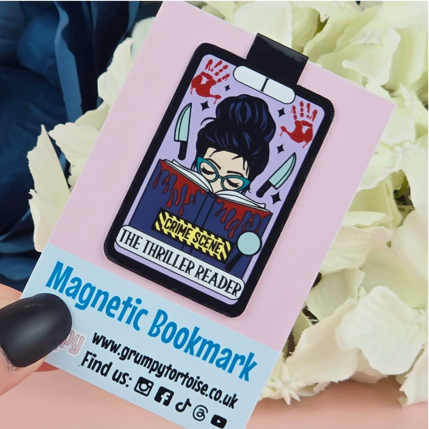 The Thriller Reader Magnetic Bookmark