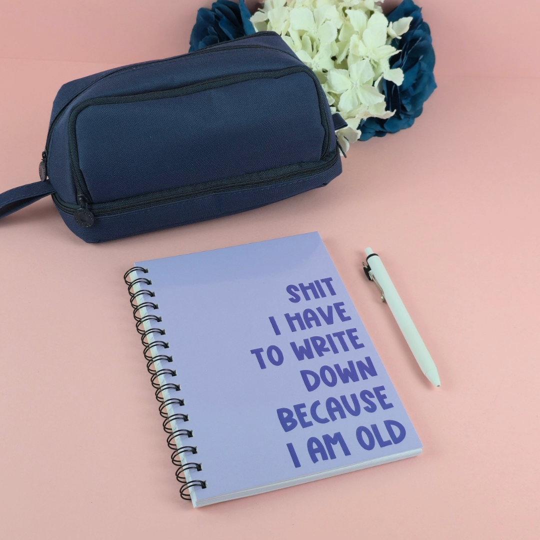 Spiral Notebooks | Shit I have to Write Down Notebook | Lined Journal | Gift |