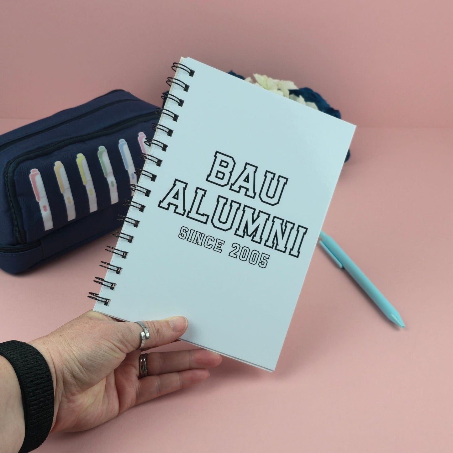 Spiral Notebooks | BAU Alumni Notebook | Lined Journal | Gift |