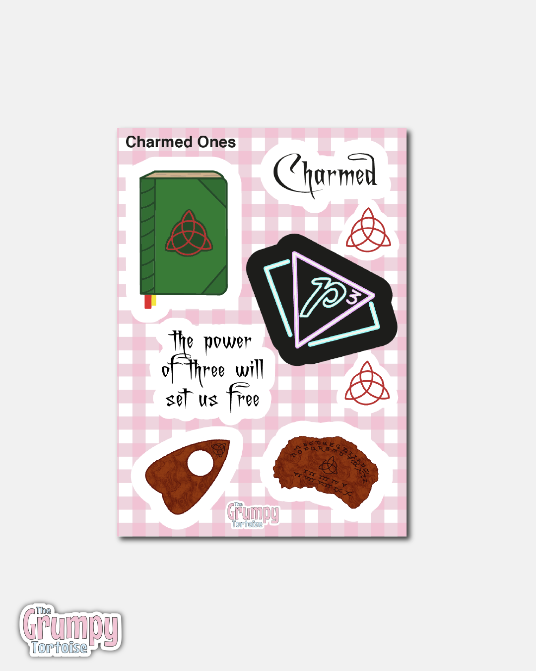 Charmed Sticker Sheet - Perfect for Media Journals - Journaling