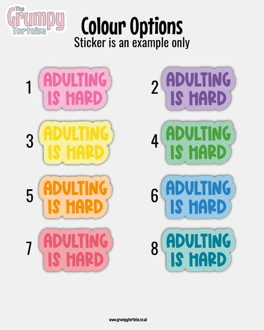 Waterproof Sticker - I'll get over it, I just need to be dramatic first - Funny Sticker