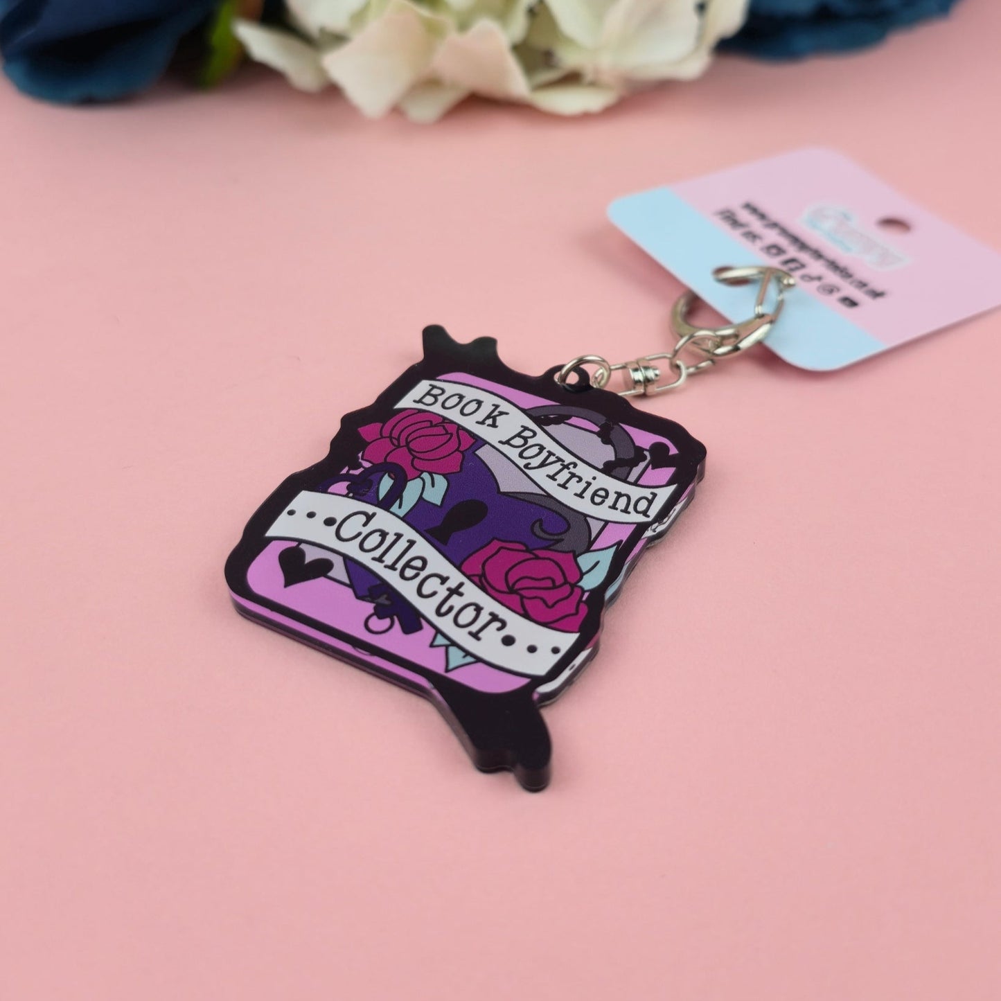 Acrylic Keyring I Book Boyfriend Collector Keyring I Book I Gift