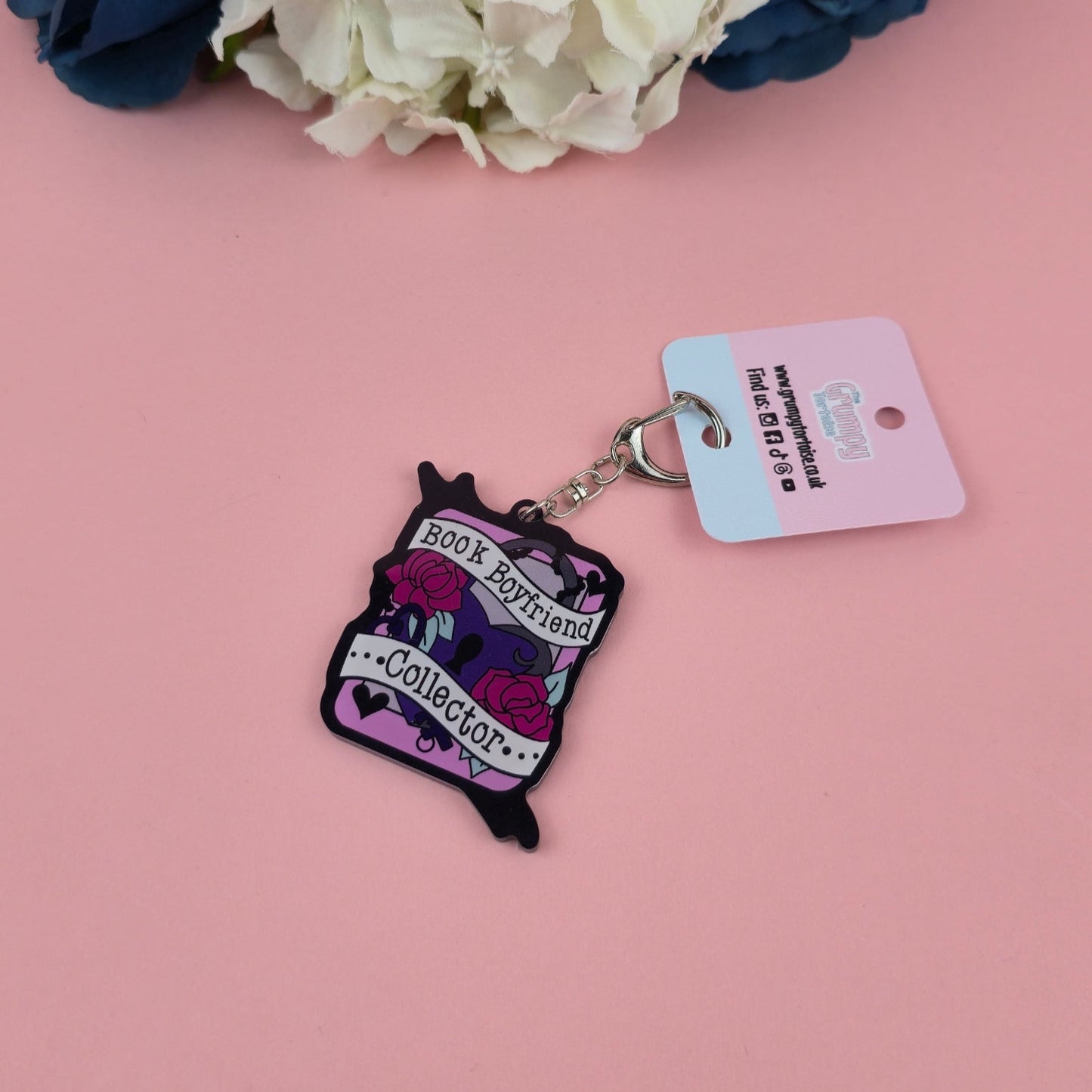 Acrylic Keyring I Book Boyfriend Collector Keyring I Book I Gift
