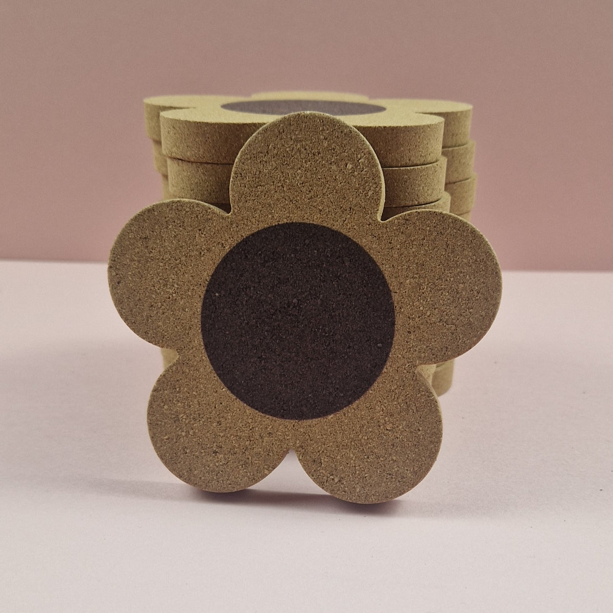 Cork Flower Coaster