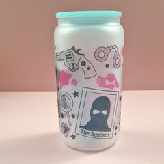 Cold Case Detective Glass Tumbler