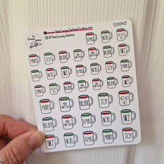 SECONDS - Stickers