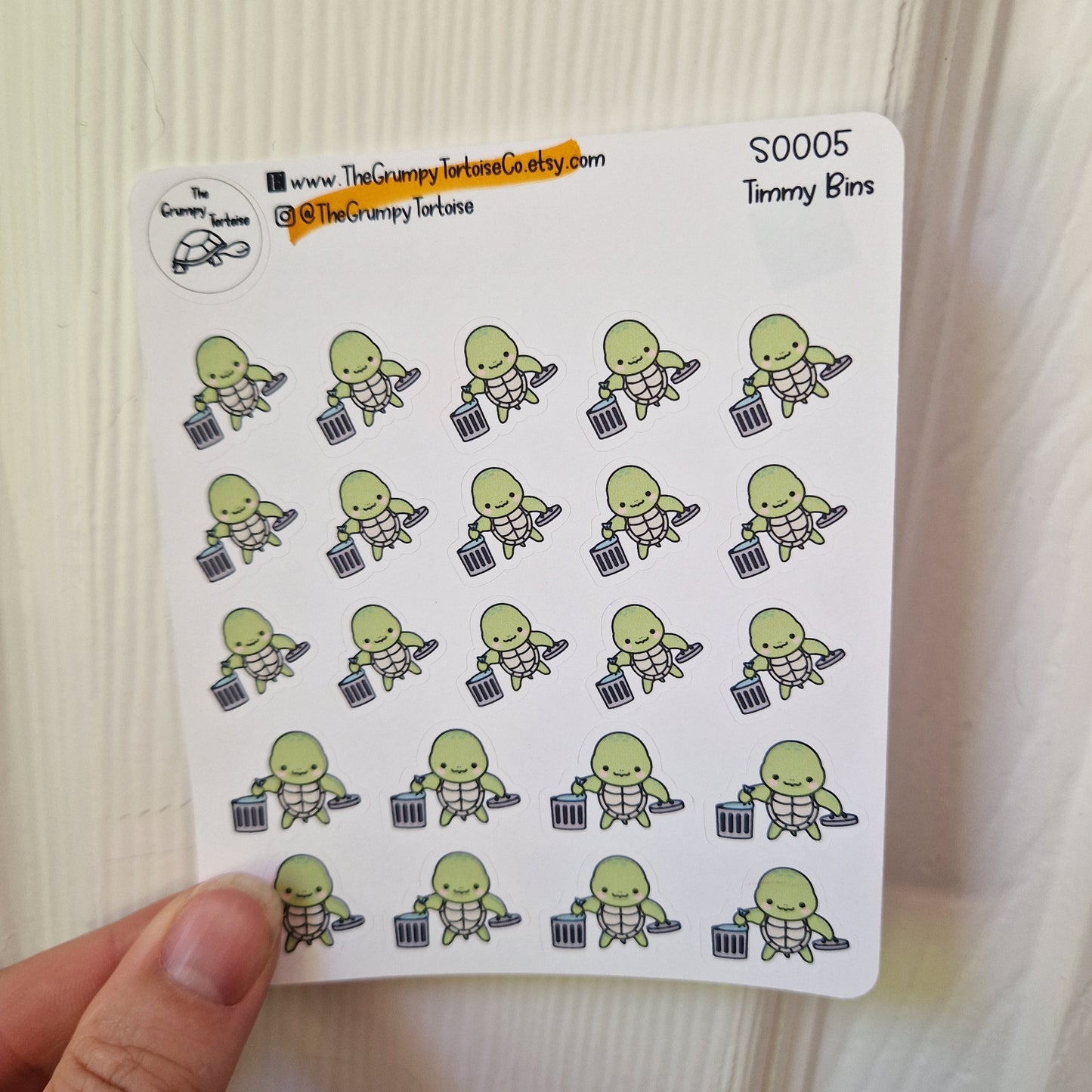 SECONDS - Timmy Stickers