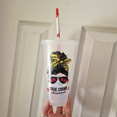 True Crime Obsessed Cold Cup - DISCONTINUED