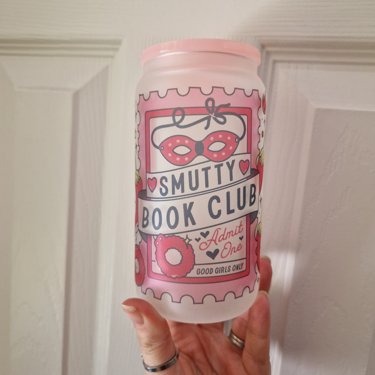 SECONDS - Smutty Book Club Glass Tumbler