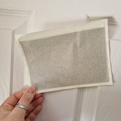 Silver Glitter Sticker Pockets - DISCONTINUED