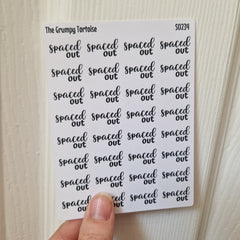 Script Stickers - DISCONTINUED