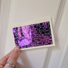 Purple Cobblestone Sticker Pockets - DISCONTINUED