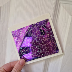 Purple Cobblestone Sticker Pockets - DISCONTINUED