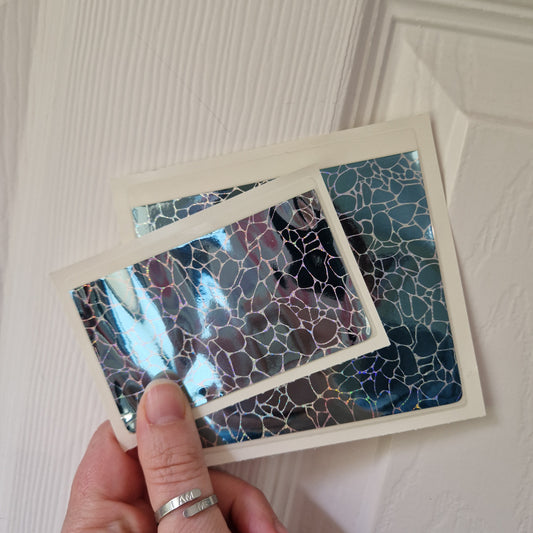 Green Cobblestone Sticker Pockets - DISCONTINUED