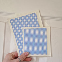 Plaid Sticker Pockets - DISCONTINUED