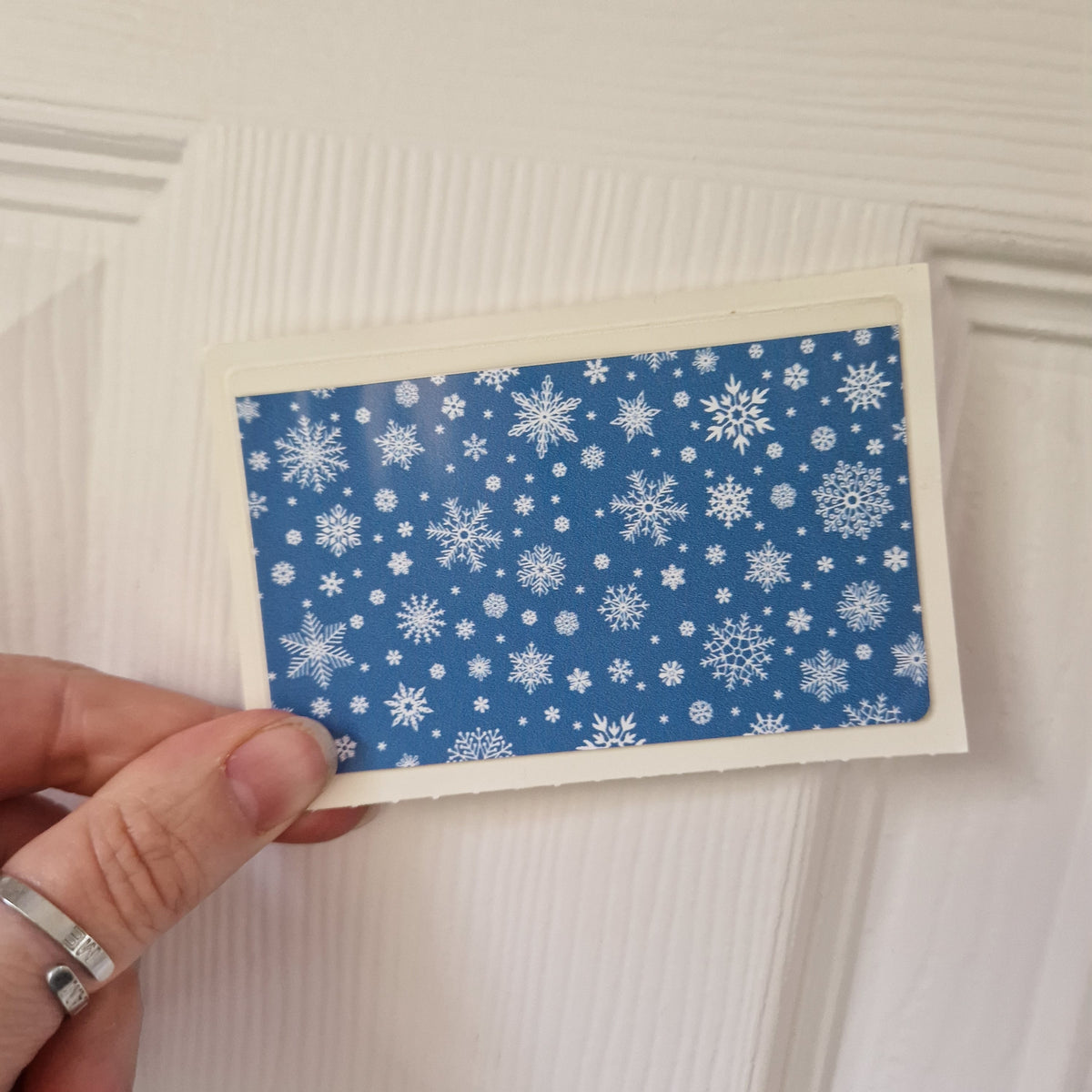 Snowflake Sticker Pockets - DISCONTINUED