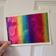 Holographic Rainbow Sticker Pockets - DISCONTINUED