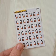 SECONDS - Mini Doodles Stickers