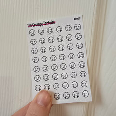 SECONDS - Mini Doodles Stickers