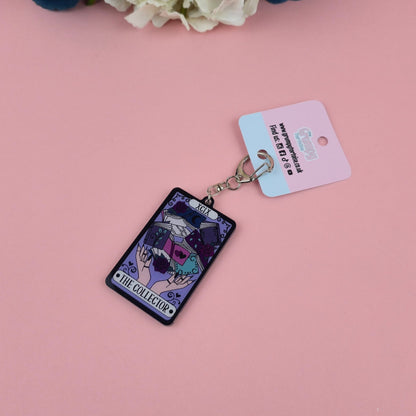 Acrylic Keyring I The Collector Tarot Card Keyring I Book I Gift