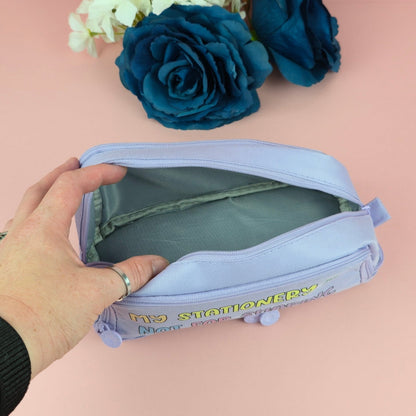 Pencil Case - Pens and Shit Decorated Pencil Case - Gift - Stationery Lover